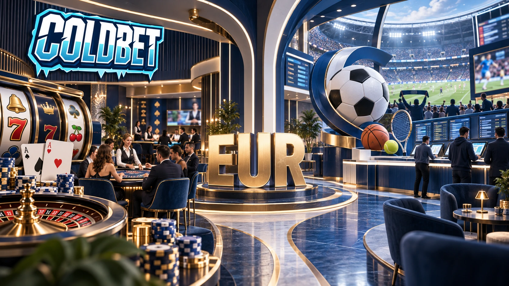 Die Coldbet-Lobby bietet eine übersichtliche Kategorisierung nach Slots, Tischen und Live-Spielen.